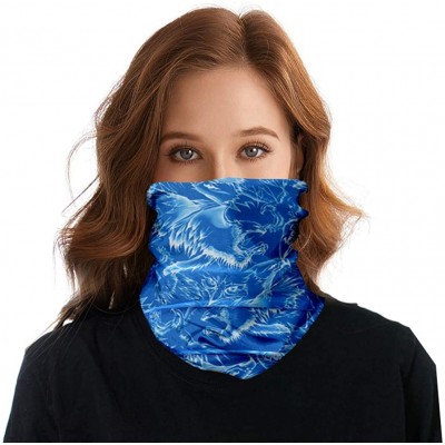 Balaclavas Seamless 12 in 1 Multifunctional Headwear Face Mask Bandanas Neck Gaiter - Color-13 - CT197SO0LUN $8.89