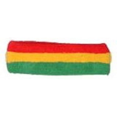 Headbands Striped Headband - Red/Gold/Green - CG11175D6MN $6.80