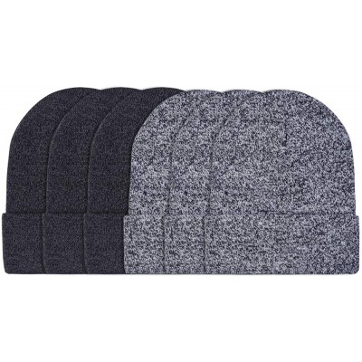 Skullies & Beanies Men's Women's Warm Soft Knit Stretchy Winter Beanie Cap Hat - Marled - C618IEE45OU $8.77
