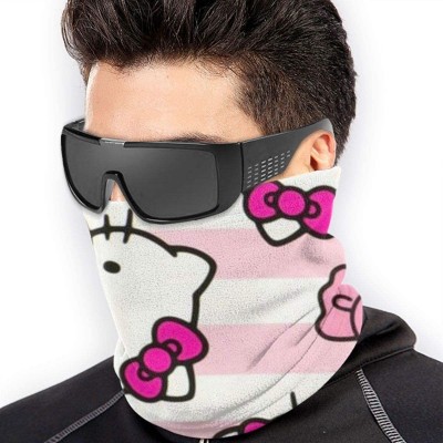 Balaclavas Hello Kitty Men Women Face Mask Balaclava Neck Gaiter Warm Headband Scarf - Hello Kitty 4 - C619464XYQ9 $16.70