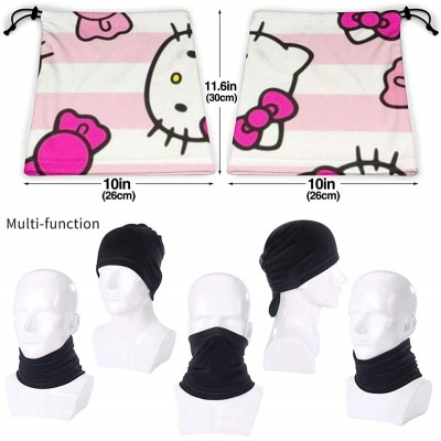 Balaclavas Hello Kitty Men Women Face Mask Balaclava Neck Gaiter Warm Headband Scarf - Hello Kitty 4 - C619464XYQ9 $16.70