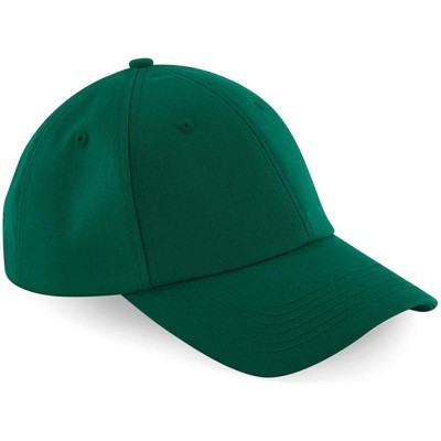 Baseball Caps Unisex Authentic 6 Panel Baseball Cap - Bottle Green - CD18C0QZLSA $8.71