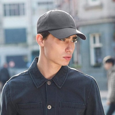 Baseball Caps Unisex Authentic 6 Panel Baseball Cap - Bottle Green - CD18C0QZLSA $8.71