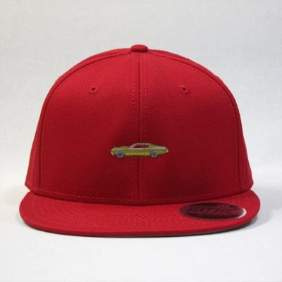 Baseball Caps Premium Plain Cotton Twill Adjustable Flat Bill Snapback Hats Baseball Caps - 70 Red - C012MSKBYA5 $10.32