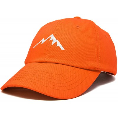 Baseball Caps Outdoor Cap Mountain Dad Hat Hiking Trek Wilderness Ballcap - Orange - CY18SENUL46 $12.06