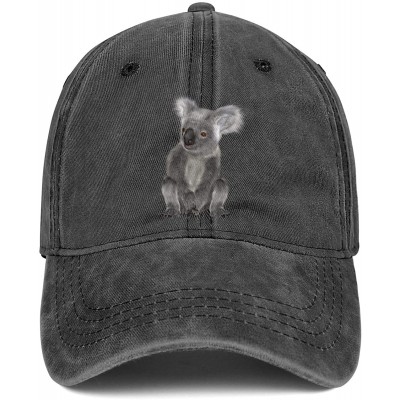 Baseball Caps Unisex Baseball Cap Cowboy Hat Hawk Dad Hats Trucker Hat - Koala - CG18W0IN24Q $17.68