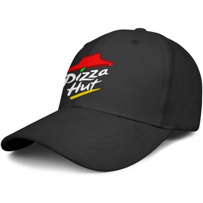 Baseball Caps Unisex One Size Baseball Cap Pizza-Hut-Logo-Sign- Profile Six Panel Cotton Trucker Cap - Pizza Hut's Logo - CY1...