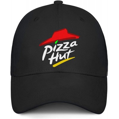 Baseball Caps Unisex One Size Baseball Cap Pizza-Hut-Logo-Sign- Profile Six Panel Cotton Trucker Cap - Pizza Hut's Logo - CY1...