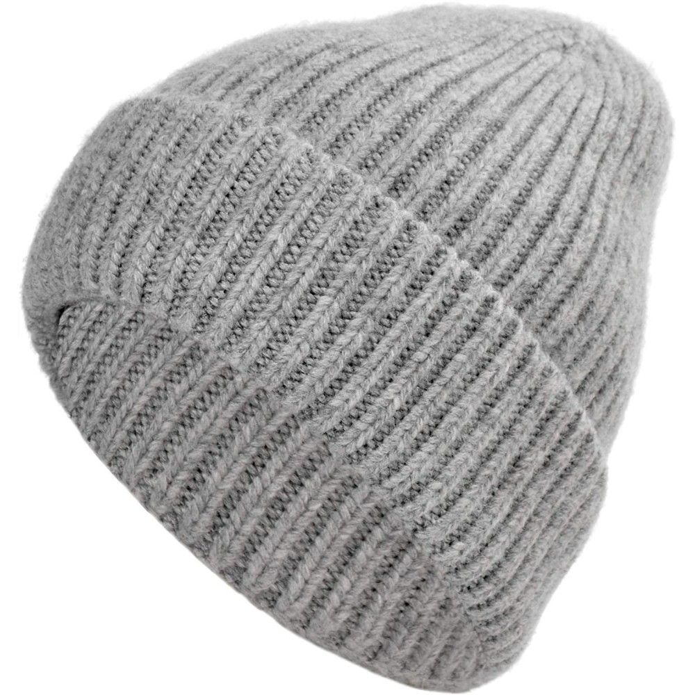 Skullies & Beanies Cashmere Slouchy Beanie Winter Warm Knit Hat for Women Men Cashmere Wool Knit Beanie Ski Skull Stocking Ca...