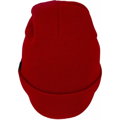 Skullies & Beanies Beanie- Men and Women Skull Knit Hat Cap - Ko Red - CC18YG8YLT0 $17.46