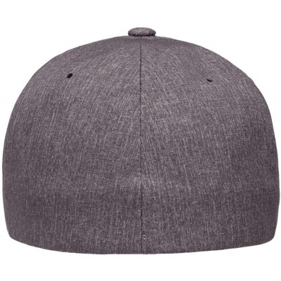 Baseball Caps Flexfit Delta 180 Ballcap - Seamless- Lightweight- Water Resistant Cap w/Hat Liner - Melange Blue - C0196NNKSM5...