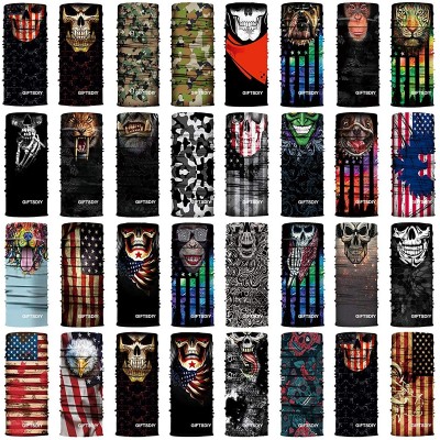 Balaclavas Personalized Face Cover Bandana Men-Balaclava Headwear Headband Neck Gaiter Scarf - Color 11 - C7198MA5HDU $18.62