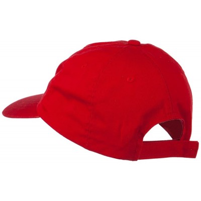 Baseball Caps US Navy Top Gun Fighter Embroidered Washed Cap - Red - C111Q3T62IX $23.17