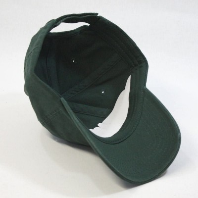Baseball Caps Classic Washed Cotton Twill Low Profile Adjustable Baseball Cap - C Dark Green - CZ12C7ZA3PN $12.99