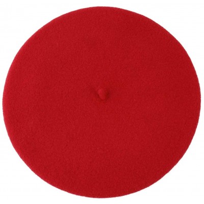 Berets Women's Paris Wool Beret - Passion - CH11HHRG12H $27.27