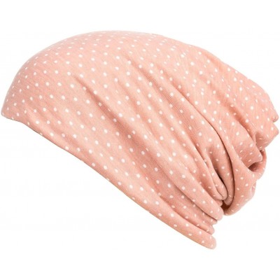 Skullies & Beanies Print Flower Cap Cancer Hats Beanie Stretch Casual Turbans for Women - A-pink - C0180DLLQ7Q $8.13