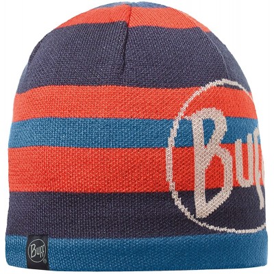 Skullies & Beanies Knitted and Polar Hat - Unisex - Ovel Blue - CW11VAJ6979 $23.52