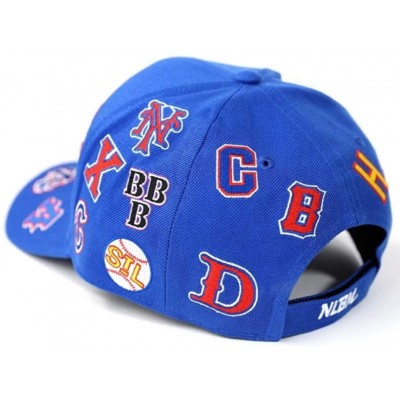 Skullies & Beanies Negro Leagues Baseball Museum Commemorative Adjustable Cap - Blue - CW18UYLN3MC $28.14