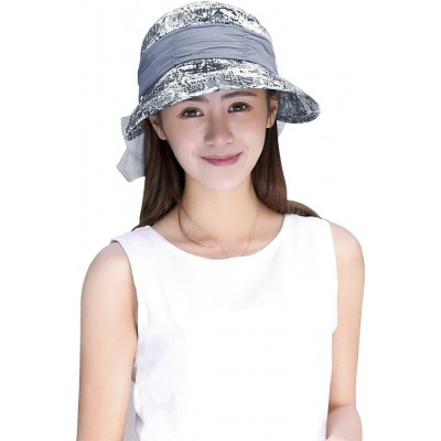 Sun Hats Outdoor Cycling Protection Foldable Sunshade - Gray - C518DH3Y39G $10.29