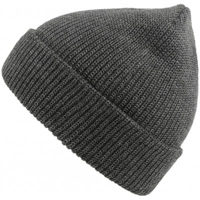 Skullies & Beanies Slouchy Beanie Hats Winter Knitted Caps Soft Warm Ski Hat Unisex - Dark Grey - C118TRATXWD $23.06