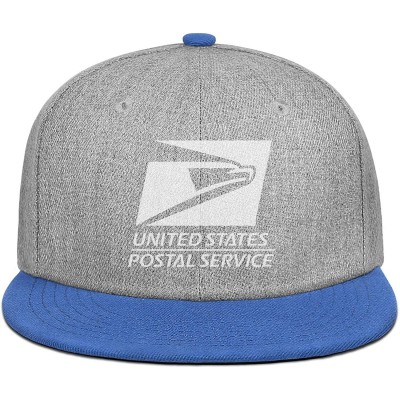 Baseball Caps Men Women Postal Hat United States Service Eagle Adjustable Cap Dad Trucker Hat Cap - Blue - C71973HTHEA $18.20