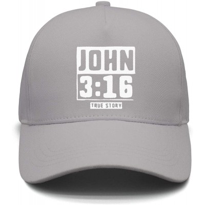 Baseball Caps John True Story Christian Unisex Cotton Denim Cowboy Cap Sports Dad Cap - John True Story-6 - CZ18KR4L850 $15.14