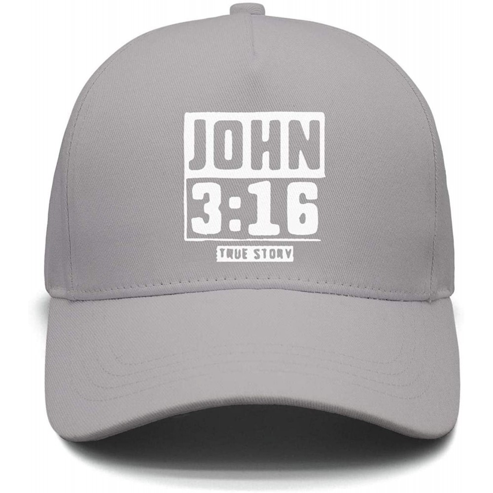 Baseball Caps John True Story Christian Unisex Cotton Denim Cowboy Cap Sports Dad Cap - John True Story-6 - CZ18KR4L850 $15.14