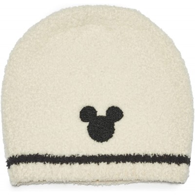 Skullies & Beanies CozyChic Adult Classic Mickey Mouse Beanie Disney Series - Cream/Carbon - CI1896T949L $40.67