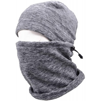 Balaclavas TRIWONDER Fleece Balaclava Weather baclava - Grey - C5188O6ZLZL $10.60