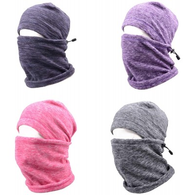Balaclavas TRIWONDER Fleece Balaclava Weather baclava - Grey - C5188O6ZLZL $10.60