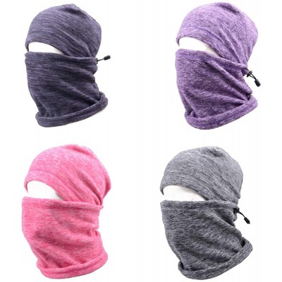 Balaclavas TRIWONDER Fleece Balaclava Weather baclava - Grey - C5188O6ZLZL $10.60