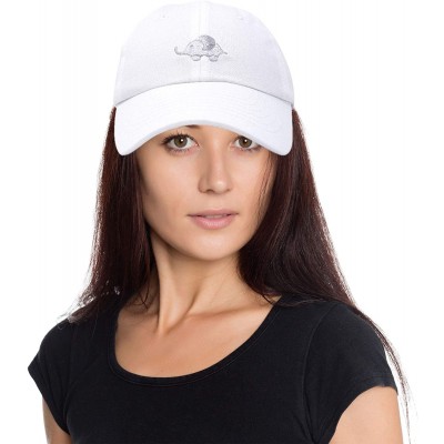 Baseball Caps Cute Elephant Hat Cotton Baseball Cap - White - CS18LHOL39Z $11.17