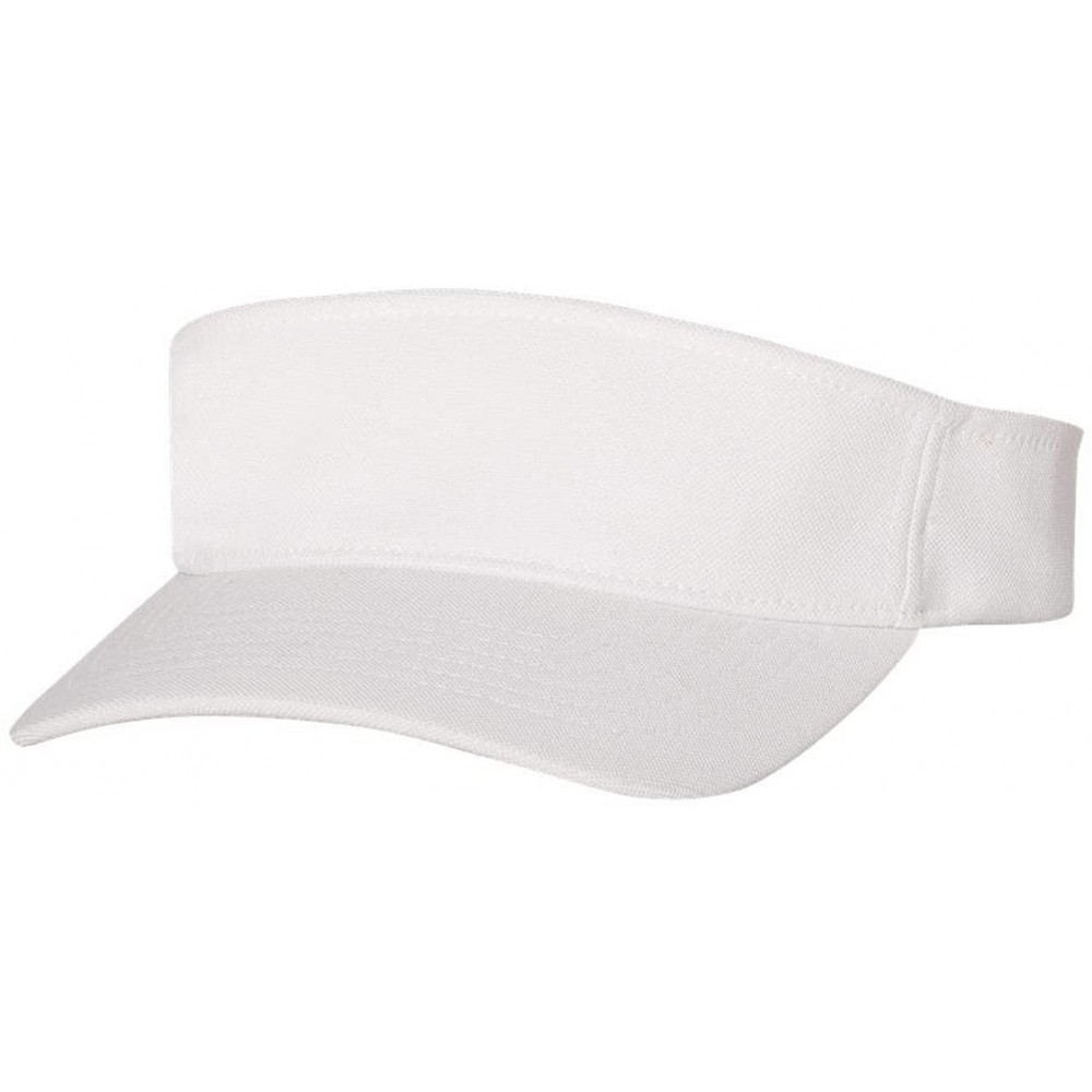 Visors One Ten Visor - Adjustable - 8110 - White - C112LJOB3QH $10.11