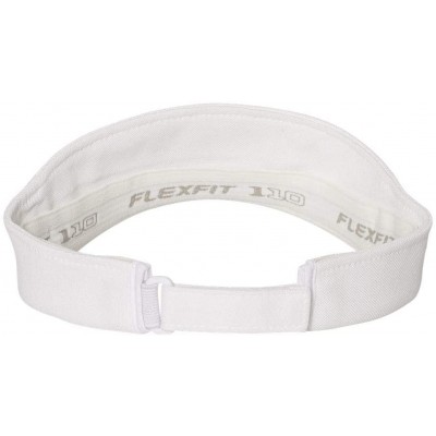 Visors One Ten Visor - Adjustable - 8110 - White - C112LJOB3QH $10.11