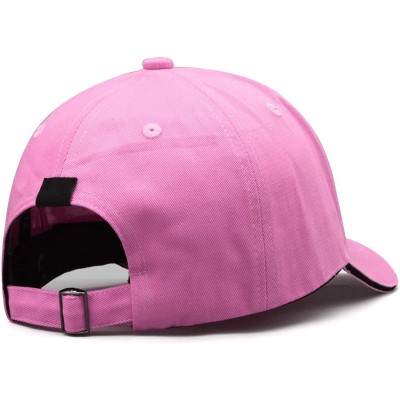 Baseball Caps Mens Womens Fashion Adjustable Sun Baseball Hat for Men Trucker Cap for Women - Pink-13 - C918NU9U524 $22.54