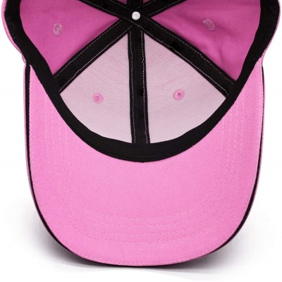 Baseball Caps Mens Womens Fashion Adjustable Sun Baseball Hat for Men Trucker Cap for Women - Pink-13 - C918NU9U524 $22.54