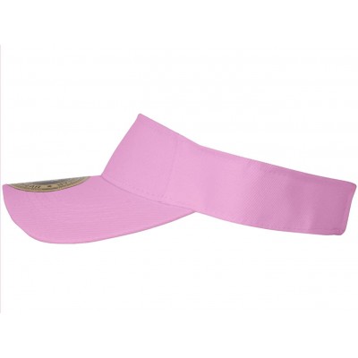 Visors Solid Adjustable Sports Visor (Comes in Many - Pink - CP112KUB5YF $9.69