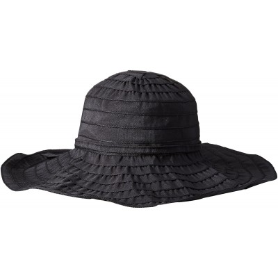 Sun Hats Women's Packable Fashion Hat - Black - CW116AWL8KT $23.79