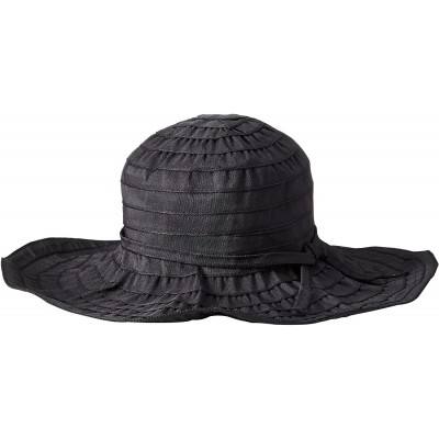 Sun Hats Women's Packable Fashion Hat - Black - CW116AWL8KT $23.79