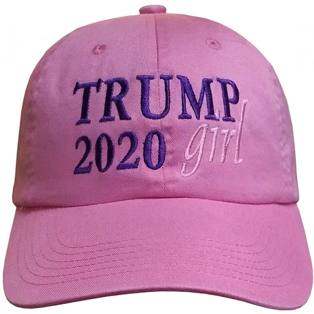 Baseball Caps Trump 45 Hat - Trump Cap - Trump Girl - Dark Pink/Purple-pink - CT18AHE0YM4 $19.95