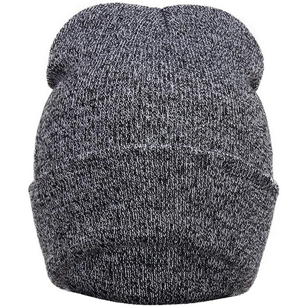 Fedoras Unisex Outdoor Winter Men Knit Crochet Ski Hat Braided Headdress Cap - Black - C418LH0TGQ4 $8.30