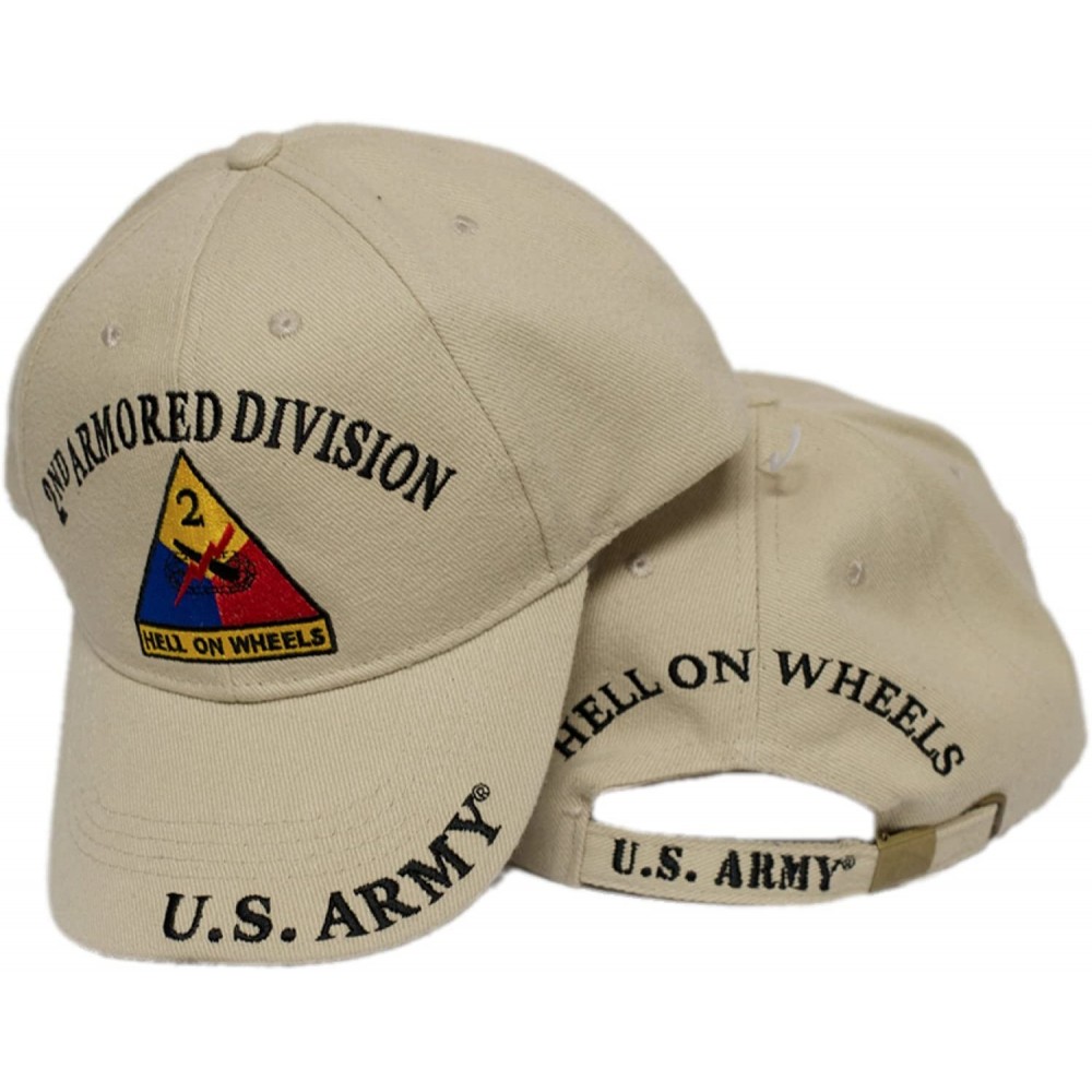 Skullies & Beanies Moon Armored Division Embroidered Veteran - CQ18CQLXHXW $9.66