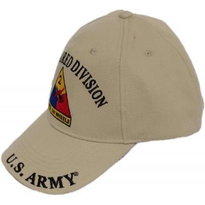 Skullies & Beanies Moon Armored Division Embroidered Veteran - CQ18CQLXHXW $9.66