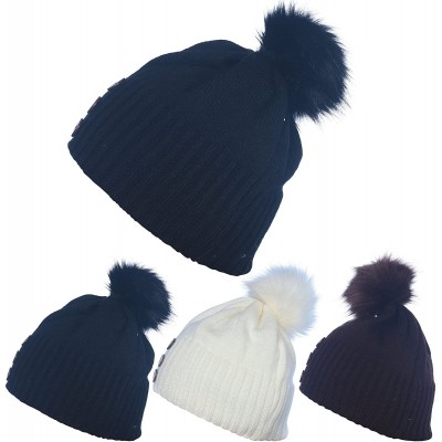 Cold Weather Headbands 3 Pack Womens Winter Knit Headband & Hairband Ear Warmer & Beanies - Black-white-coffee - CI18579CTMC ...