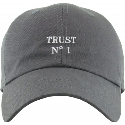 Baseball Caps Dad Hat Trust No One Hustle Savage Vibe Baseball Cap Adjustable Cotton Vintage - CE185NKUWW6 $10.77
