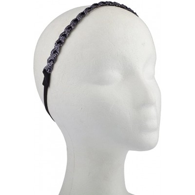 Headbands Woven Fabric Metallic Mesh Stretch Headband Set - CV127M2YUV5 $9.43