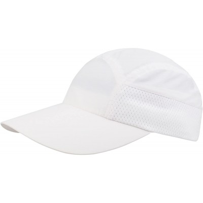 Sun Hats Taslon UV Cap with Removable Flap - White - CU11LV4GUSH $13.22