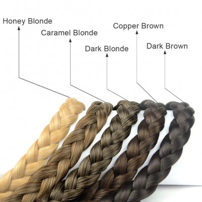 Headbands Synthetic Hairpiece accessory aHairBeauty - Dark Brown - C418LYOTH69 $15.03