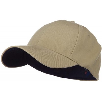 Baseball Caps Low Profile Washed Flex Cap - Khaki - C218GYAW3O8 $20.02