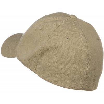 Baseball Caps Low Profile Washed Flex Cap - Khaki - C218GYAW3O8 $20.02